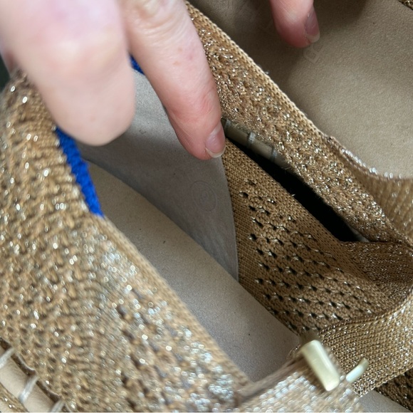 NWOT Rothy's The Espadrille Mary Jane Flats in Golden Sun Size 9 - Picture 7 of 7